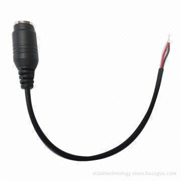 4-pin DIN AC Power Cord with Yin Bared or Customized